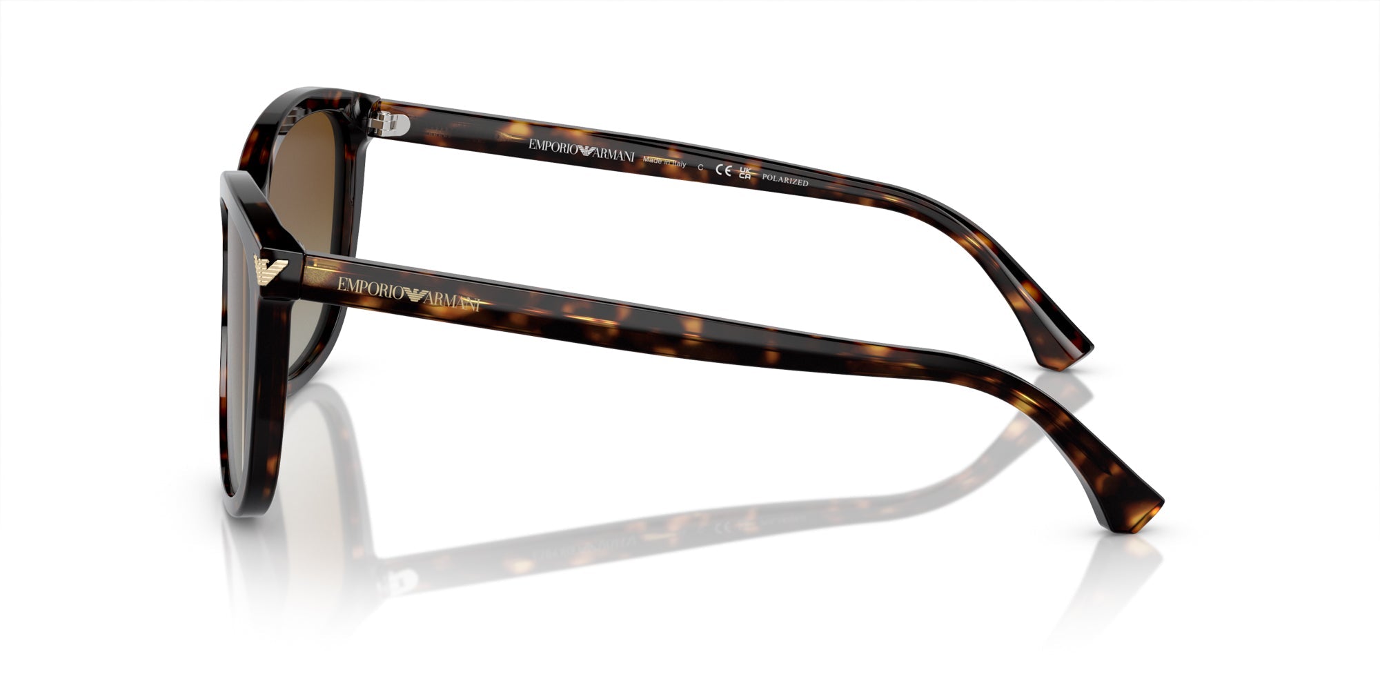 Emporio Armani EA4060 Sunglasses - Polarized UV Protection Aviator Style for Men & Women | Perfect for Driving, Beach & Outdoor Activities