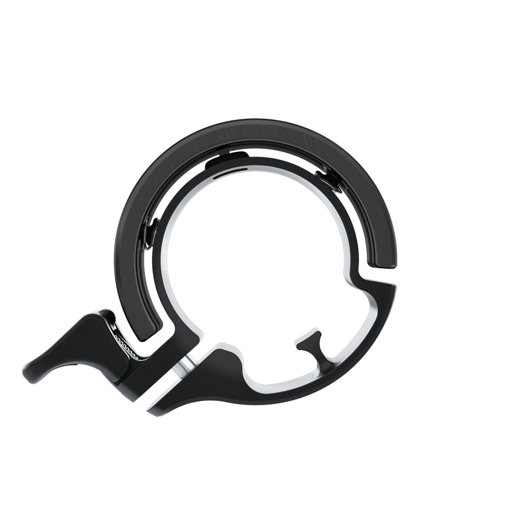 Knog Oi Classic Bike Bell - Durable & Loud Bicycle Bell for Urban Commuters, Mountain Bikes & Kids Bikes - Perfect for Safety & Style on Road or Trail Rides