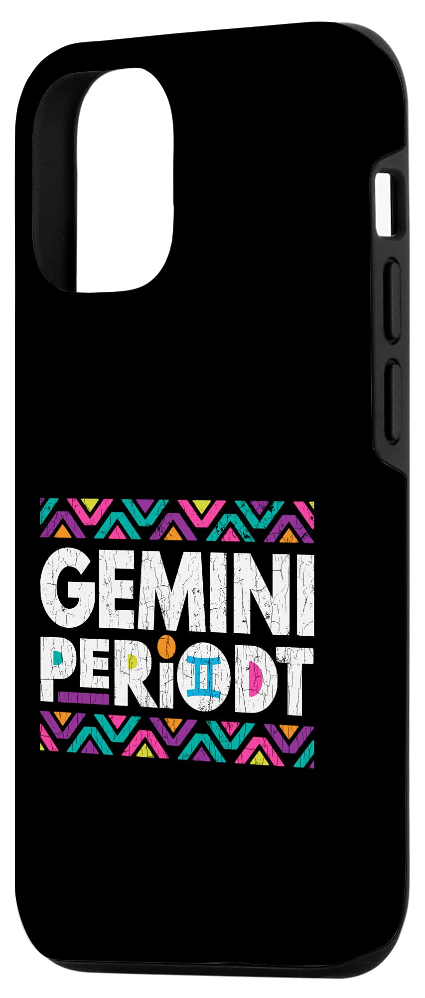 Funny Gemini Zodiac Sign iPhone 12/12 Pro Case - Trendy Graphic Phone Cover for Astrology Lovers | Perfect Gift for Birthday, Horoscope Fans & iPhone Users (Use for Daily Protection & Style Statement)