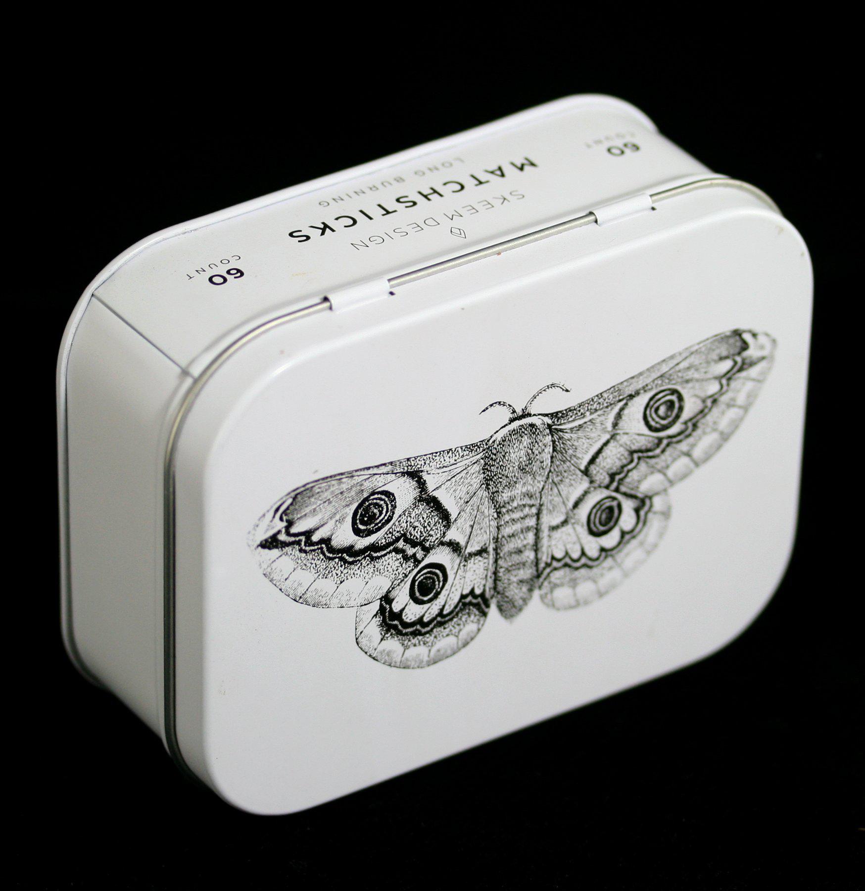 Moth Match Tin - Natural Moth Repellent for Closets & Storage | Eco-Friendly Pest Control for Wardrobes, Drawers & Home Use