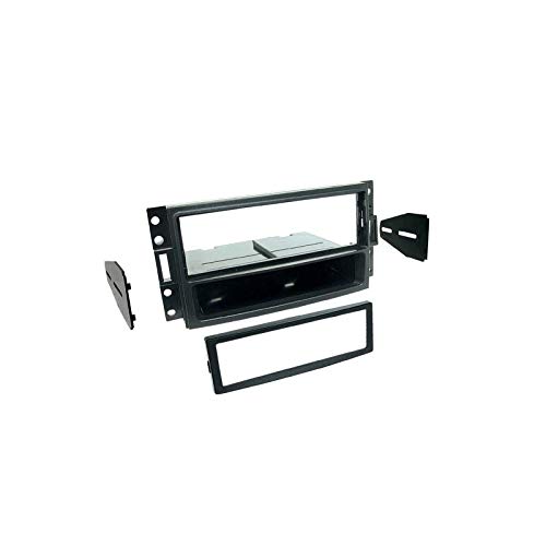 2006-2010 Hummer H3 Single DIN Stereo Dash Installation Kit - Car Audio Upgrade for Aftermarket Head Units | Perfect for DIY Car Stereo Installation & Vehicle Customization