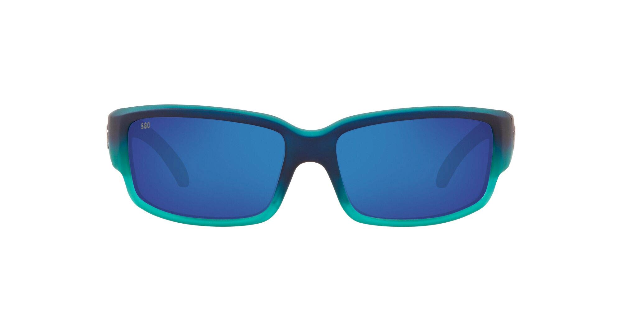 Costa Del Mar Men's Caballito Rectangular Polarized Sunglasses for Fishing, Driving & Outdoor Activities - UV Protection Aviator Style Shades