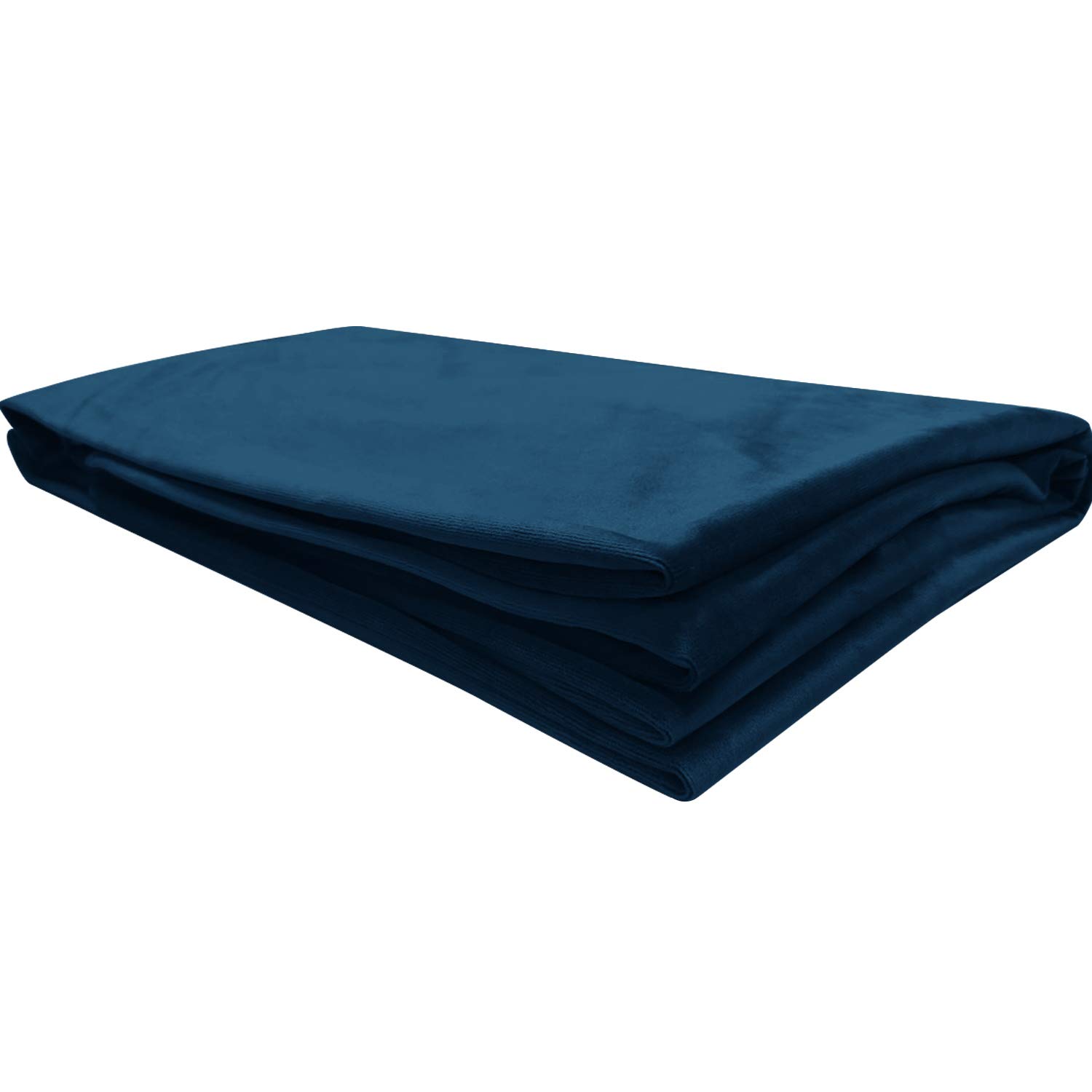 Large Reading Pillow Case - Soft Back Support Headboard Throw Wedge Pillow Cover (Cover Only) - Deep Blue Full Size - Perfect for Reading, Watching TV, and Relaxing in Bed or on the Couch