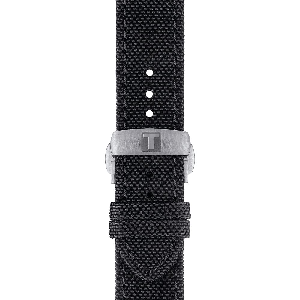 Tissot T852043157 21mm Anthracite NATO Watch Strap - Durable Replacement Band for Tissot Watches | Perfect for Outdoor, Military & Casual Wear