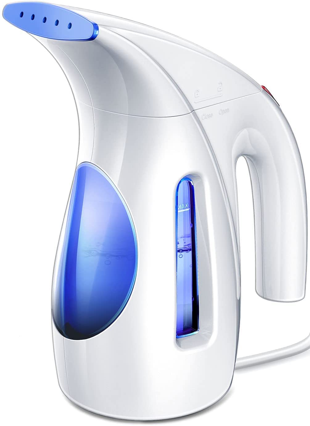 Handheld Garment Steamer for Clothes - Large Capacity Upgraded Version | Portable Steamer for Travel, Home & Office Use | Wrinkle Remover for Shirts, Dresses & Suits