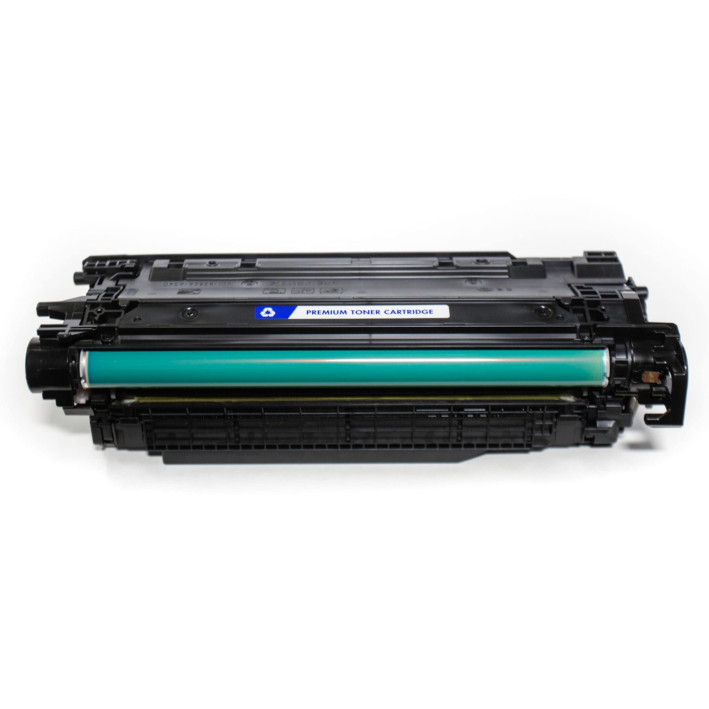 High-Quality Remanufactured Cyan Toner Cartridge for HP CE401A/507A - Compatible with HP Printers - Perfect for Office & Home Printing Needs