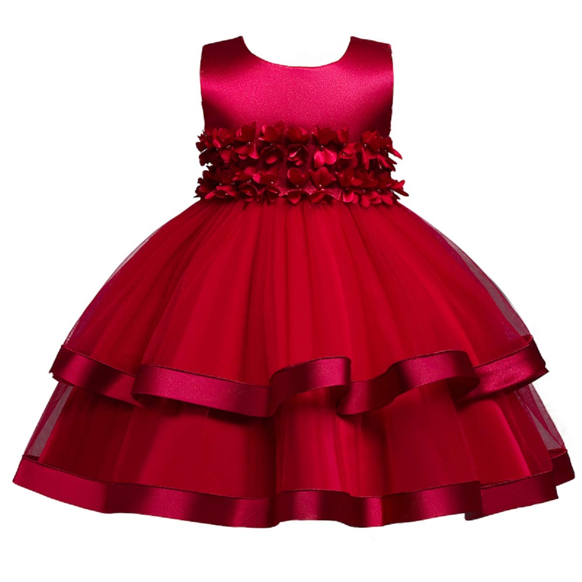 Little Dragon Pig Girl Princess Tutu Dress - A-Line Flower Party Dress for Birthday, Wedding & Holiday Celebrations | Perfect for Pageants, Photo Shoots & Special Occasions