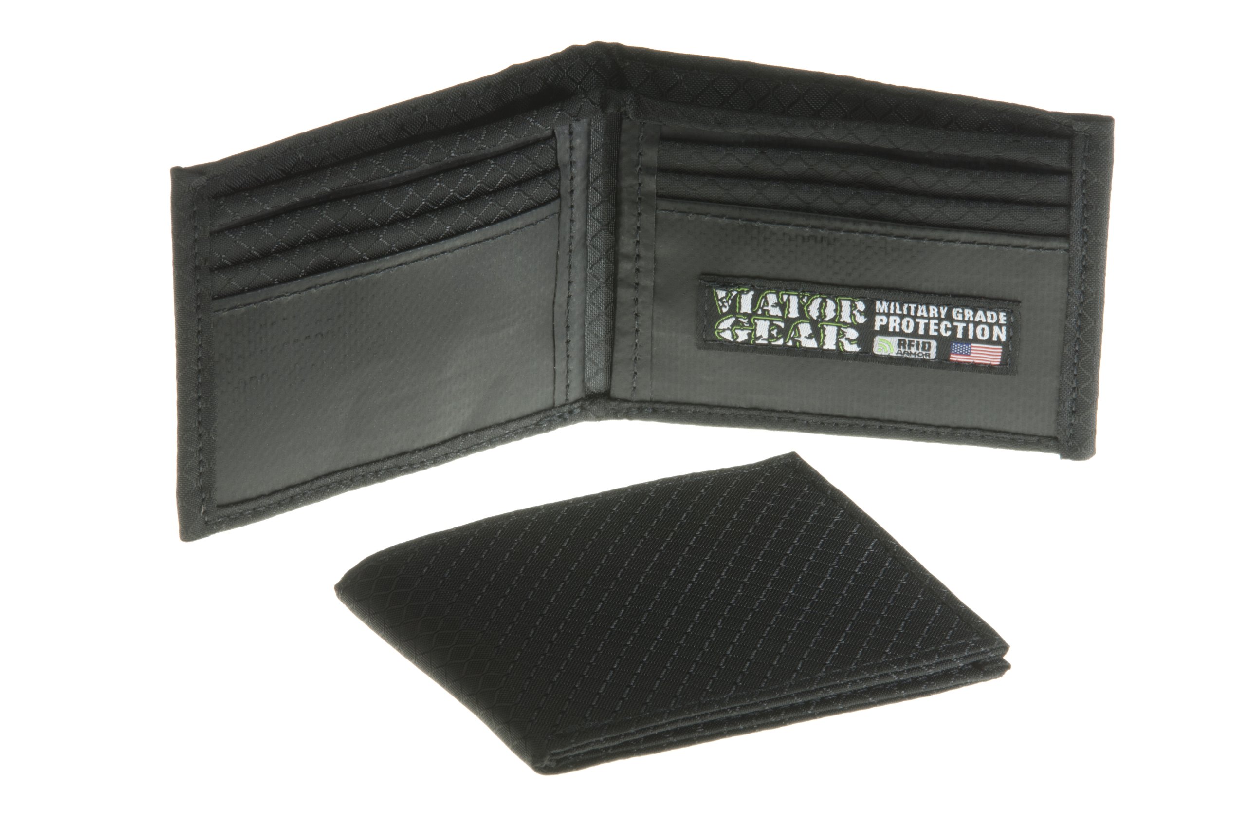 RFID Blocking ARMOR Wallet for Men - Slim Minimalist Front Pocket Wallet with Money Clip, Night Train Color, Secure Credit Card Holder | Perfect for Travel, Business & Everyday Use