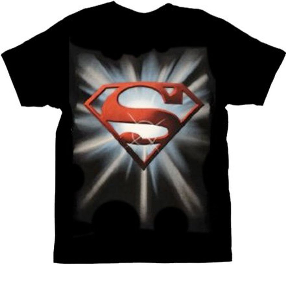 Solar Flare Icon Black Men's T-Shirt - Soft Cotton Graphic Tee for Casual Wear, Street Style & Everyday Outfits