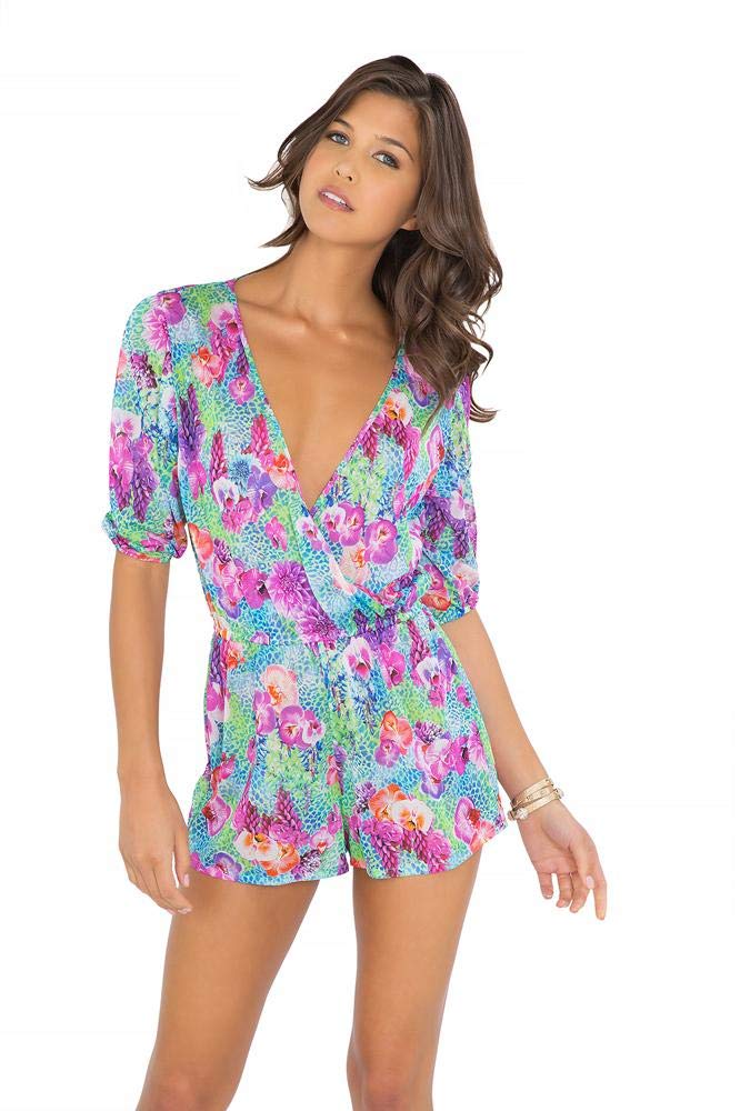 Luli Fama Women's Wrap - Stylish & Comfortable Beach Cover-Up for Summer Vacations, Pool Parties, and Resort Wear