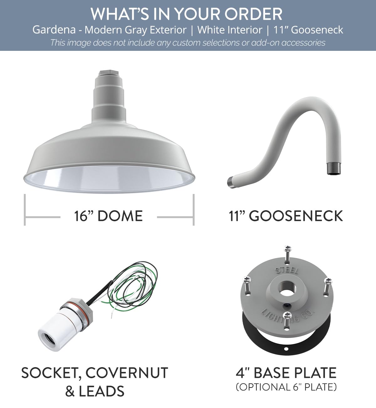 Steel Lighting Co. | Dusk to Dawn Outdoor Wall Light | 16