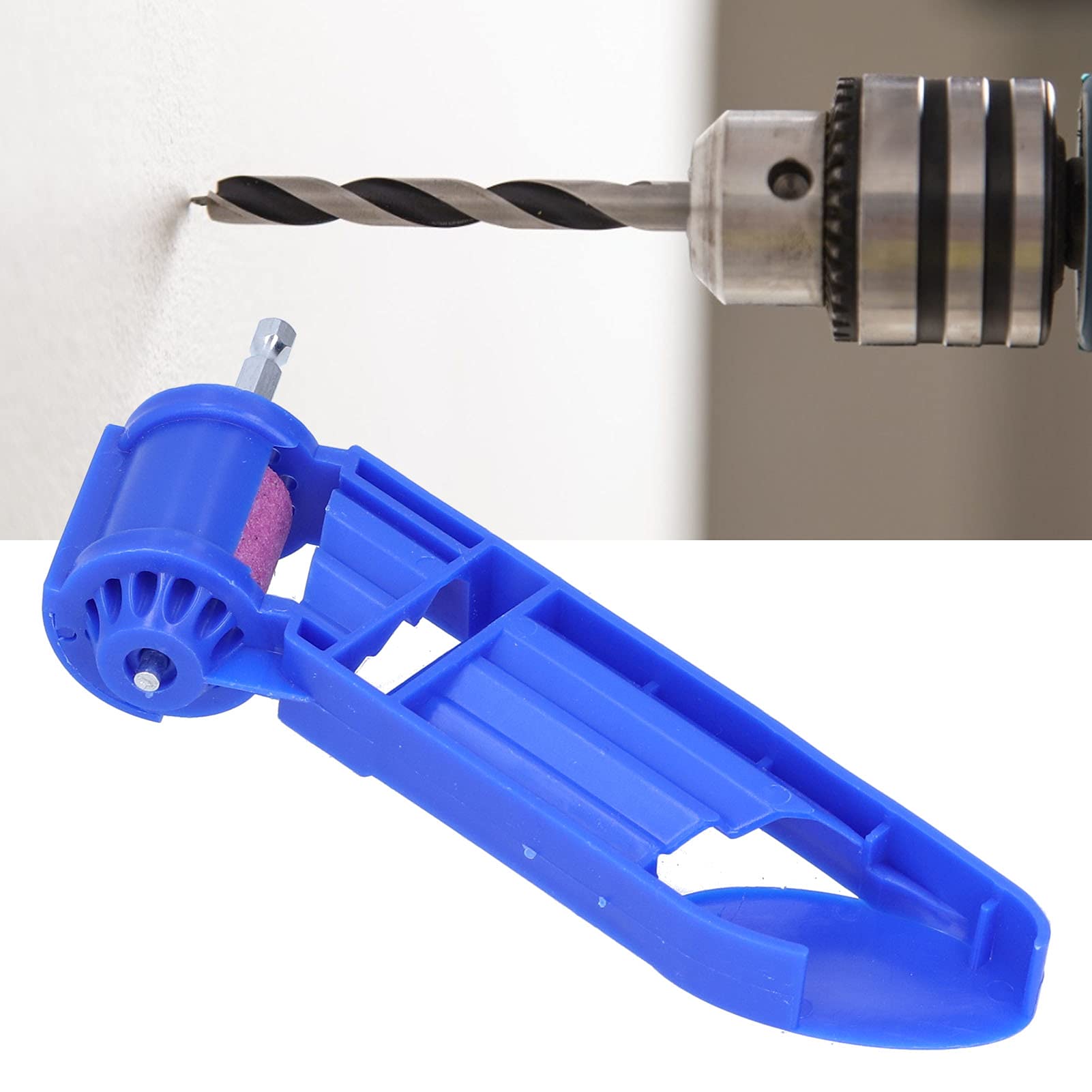 Diamond Drill Bit Sharpener - Portable & Lightweight Drill Grinder Tool for Hand Drills | Sharpens Dull Bits Quickly | Perfect for DIY, Woodworking & Metalworking Projects