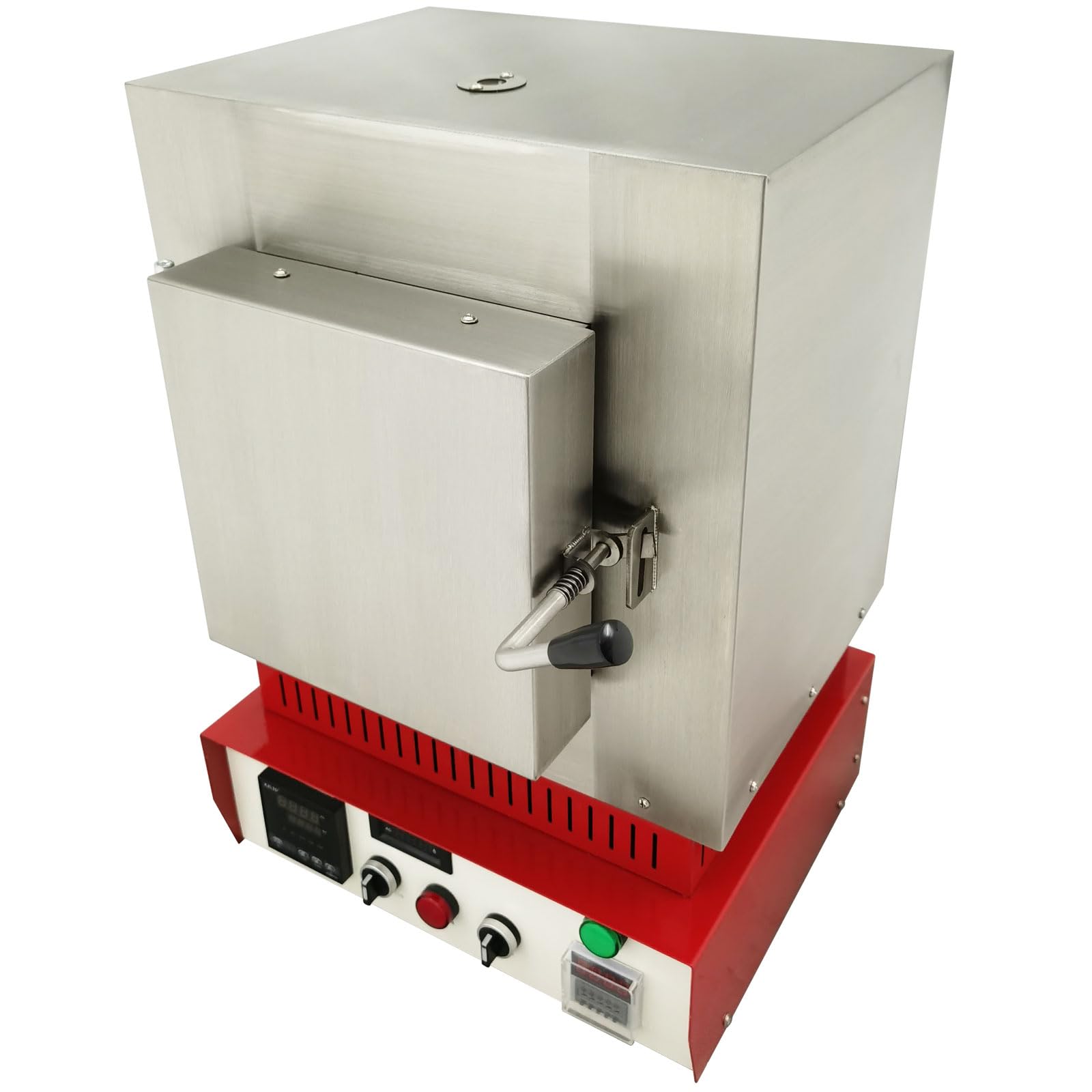 High-Temperature Laboratory Muffle Furnace - 1100°C, 110V 3KW, Heat-Resistant Burnout Oven for Metal, Ceramic & Glass Processing - Perfect for Research Labs, Jewelry Making & Dental Applications