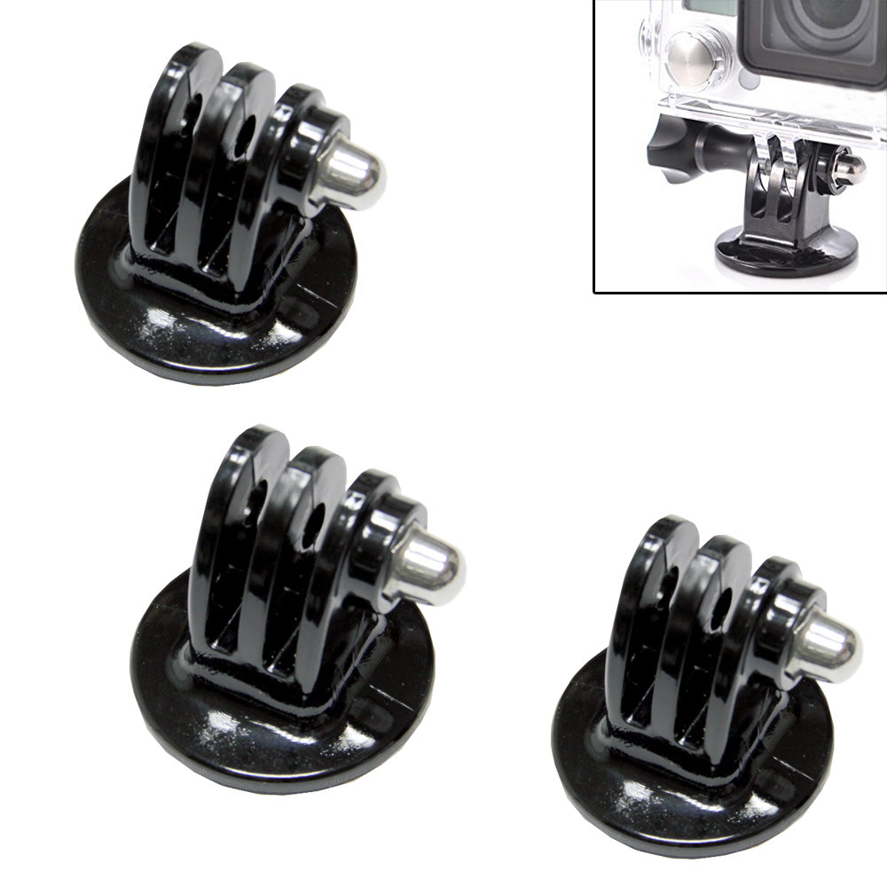 Universal Tripod Mount Adapter for GoPro Hero 12/11/10/9/8/7/6/5/4/3/3+ & Session/Max, DJI Osmo Action, Akaso - Compatible with DSLR, Vlogging, Live Streaming & Outdoor Adventure Photography