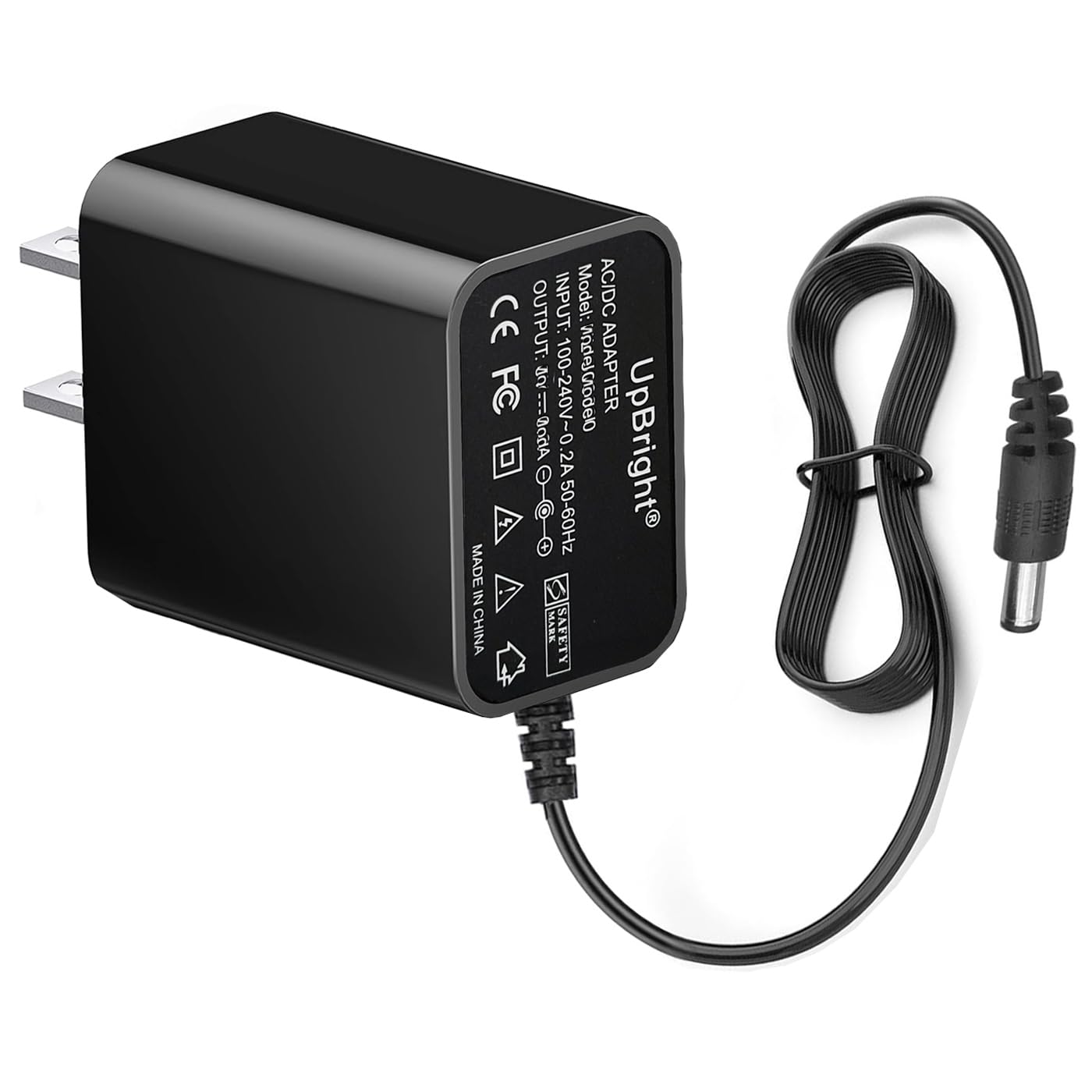 UpBright 5.5V AC Adapter for Homitt HM402A Mini Cordless Power Scrubber - Electric Spin Brush for Shower, Tile & Bathroom Cleaning - DC 3.65V 18W 1A Power Supply Charger (Barrel Connector) - Perfect for Deep Cleaning Grout, Sinks & Showers