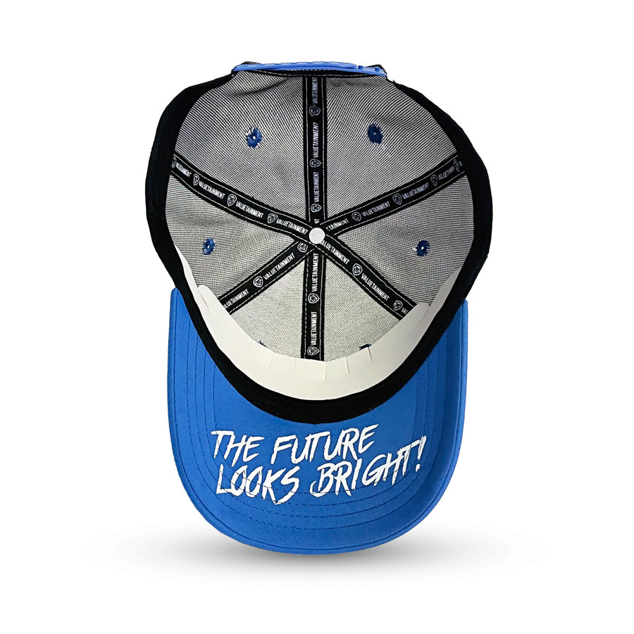 Royal Blue & White Snapback Hat - Trendy Adjustable Baseball Cap for Men & Women | Perfect for Sports, Casual Wear & Outdoor Activities