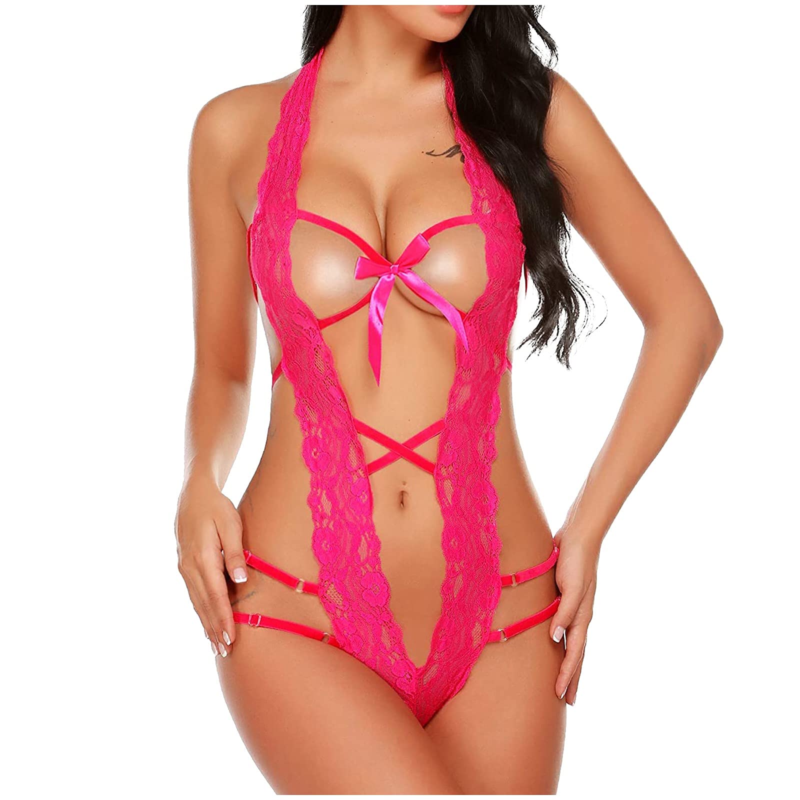 Hafidenty Women's Backless Underwear Set - Soft Polyester Lingerie for Sensual Play & Intimate Moments | Blindfold Hood for Role Play & Spice Up Your Love Life | Perfect for Valentine's Day, Anniversary & Romantic Nights