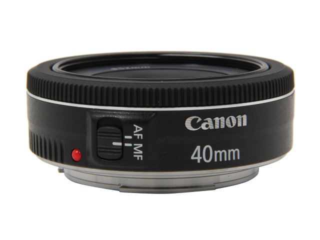 Canon EF 40mm f/2.8 STM Lens Kit with Backpack, Lens Cap & Accessories - Perfect for Portrait, Street & Travel Photography