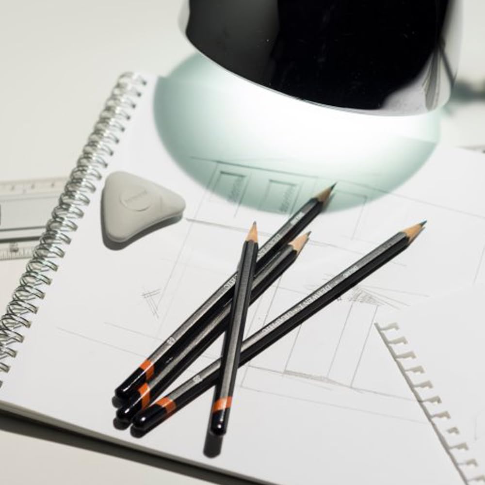 Derwent Graphic Pencils Set - 24 Premium Artist Drawing Pencils in Metal Tin (34202) - Perfect for Sketching, Shading & Professional Artwork