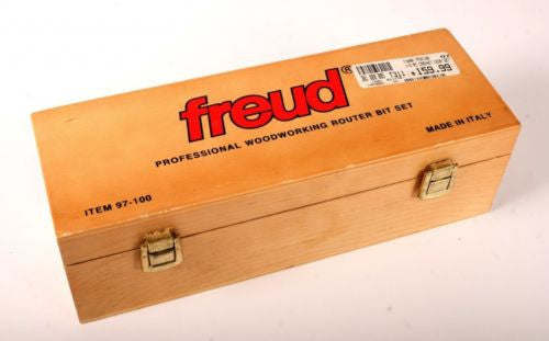FREUD 3-Piece Cabinet Door Router Bit Set with 99-515 & 99-260 Rail and Style Bits - Premium Woodworking Tools for DIY Cabinets, Doors, and Furniture Projects