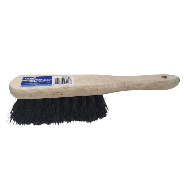 Oates Industrial Coconut Fiber Bannister Brush - Heavy Duty Staircase Cleaning for Homes, Offices & Commercial Spaces