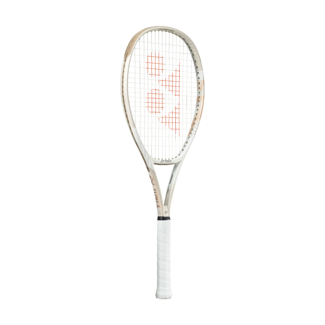 Yonex VCore 100 7th Gen 300G Unstrung Tennis Racket | Sand Beige | Professional Performance for Competitive Play & Training