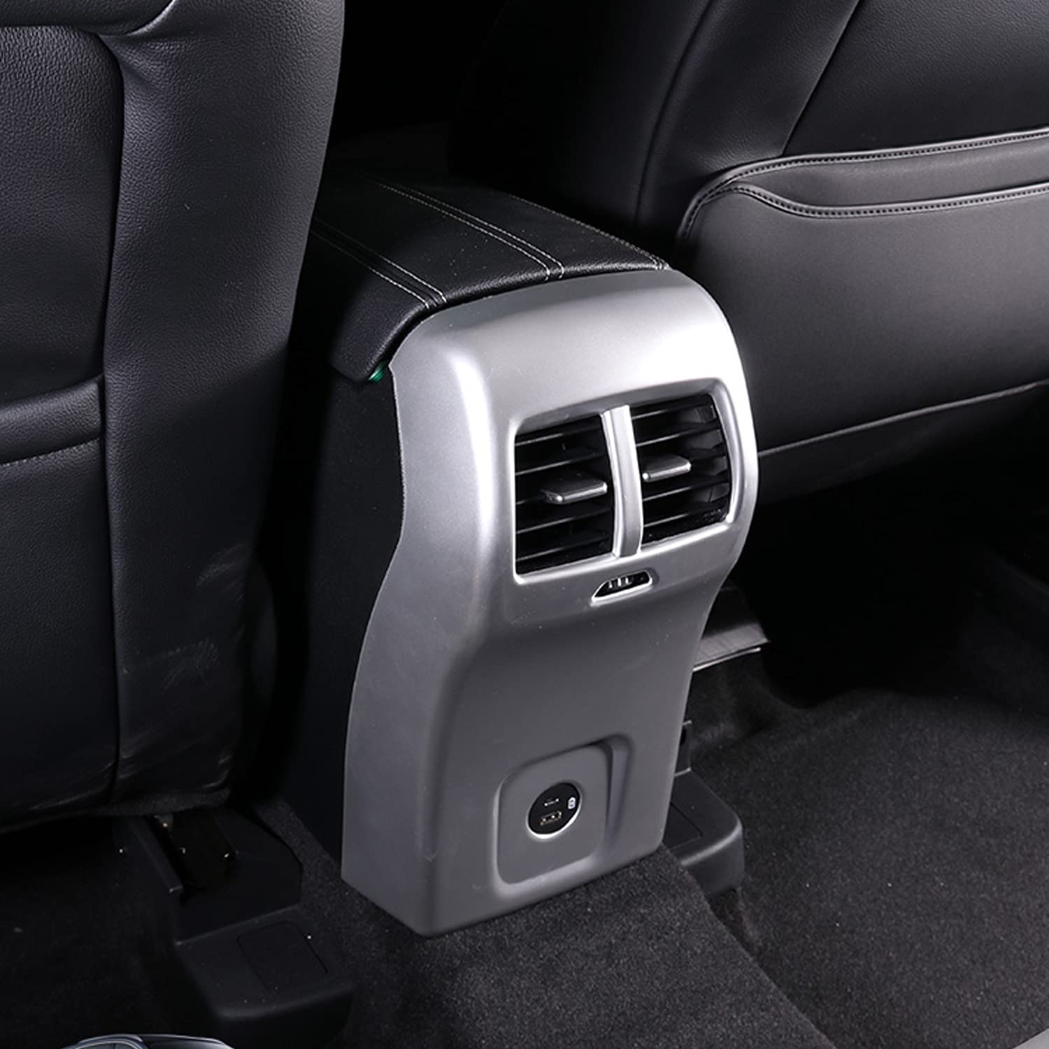 2021-2025 Ford Bronco Sport Interior Accessories - ABS Matte Armrest Console & A/C Vent Frame Cover Trim (Excludes Badlands & Outer Banks Models) | Durable Upgrade for Comfort & Style | Perfect for Road Trips & Daily Commuting