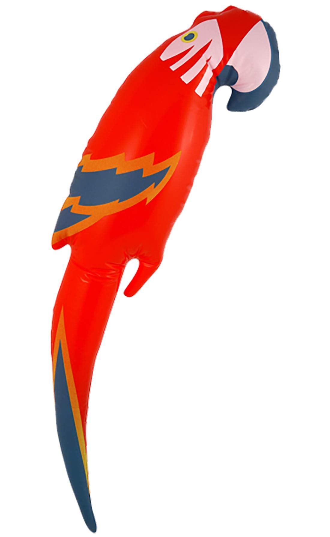 Stylish Inflatable Parrot (48cm) for Women's Beach Party, Mexican & Hawaiian Themed Events - Fun Tropical Accessory for Adults, Perfect for Pool Parties, Luaus & Summer Celebrations