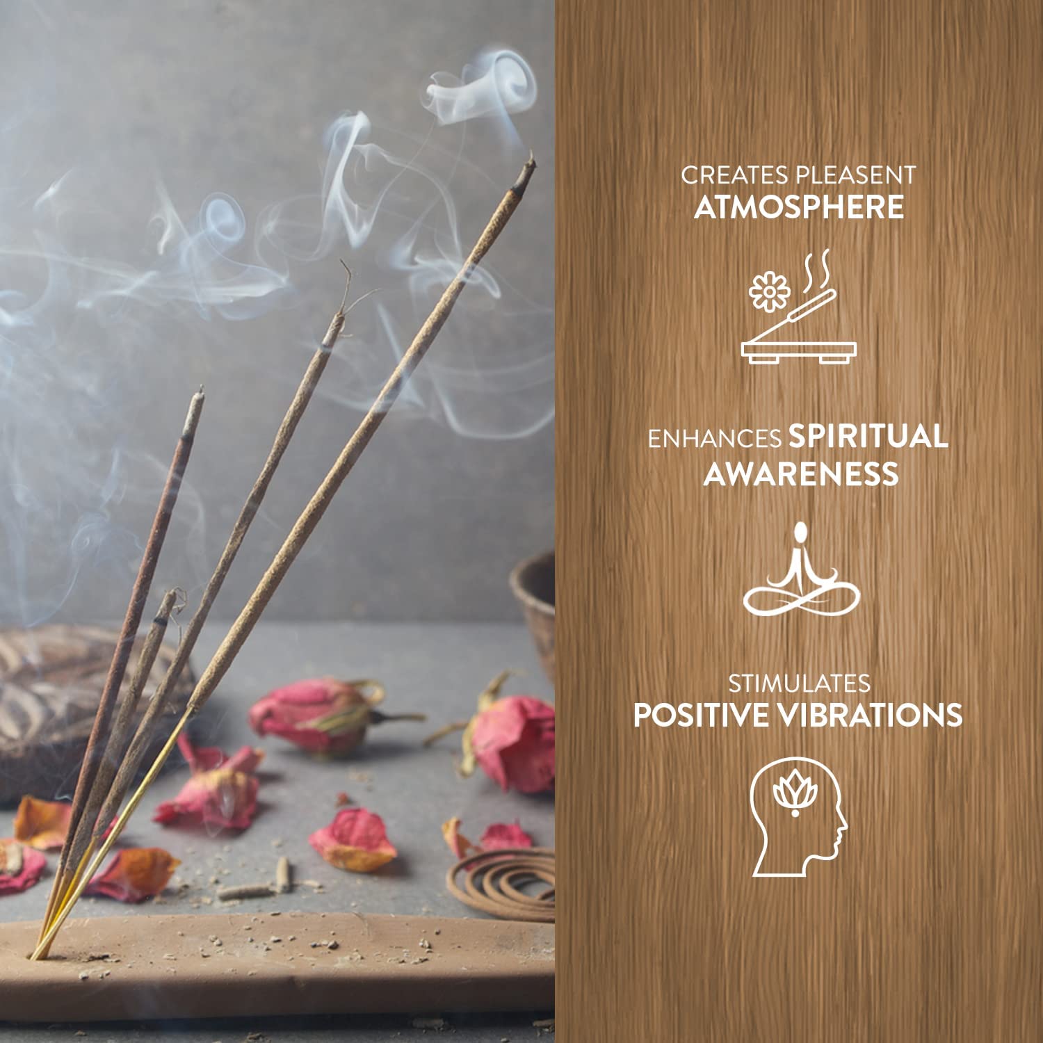 Premium Palo Santo Cinnamon Masala Incense Sticks – Natural Aromatherapy for Relaxation, Meditation & Stress Relief | Palo Santo Oil Scent for Positivity & Spiritual Cleansing | 12-Pack Gift Set (15g Each) | Perfect for Yoga, Home Fragrance & Mindfulness Practices
