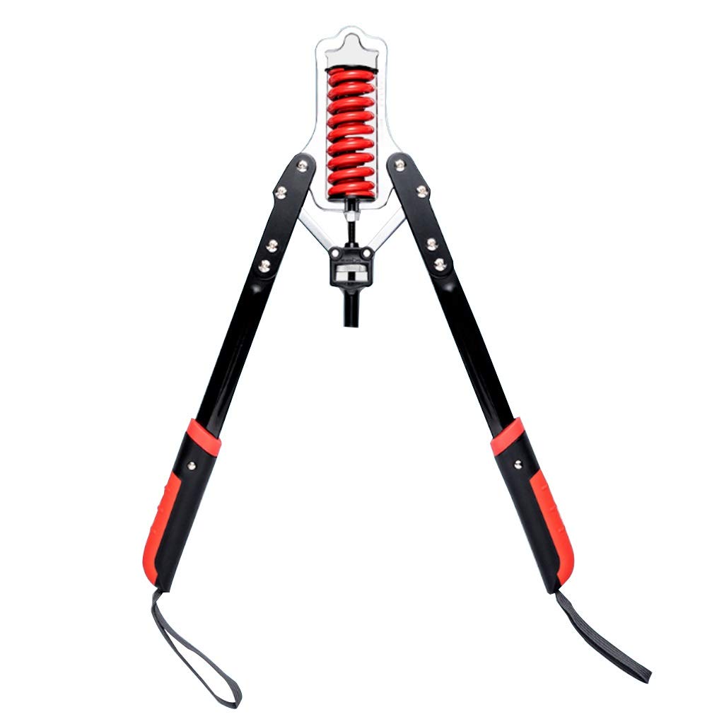 Adjustable Chest Expander Bar for Men - 55cm Multifunctional Arm & Chest Strength Training Equipment for Home Gym - Red Fitness Grip Bar for Muscle Building & Upper Body Workouts (Ideal for Home Exercise, Strength Training & CrossFit)