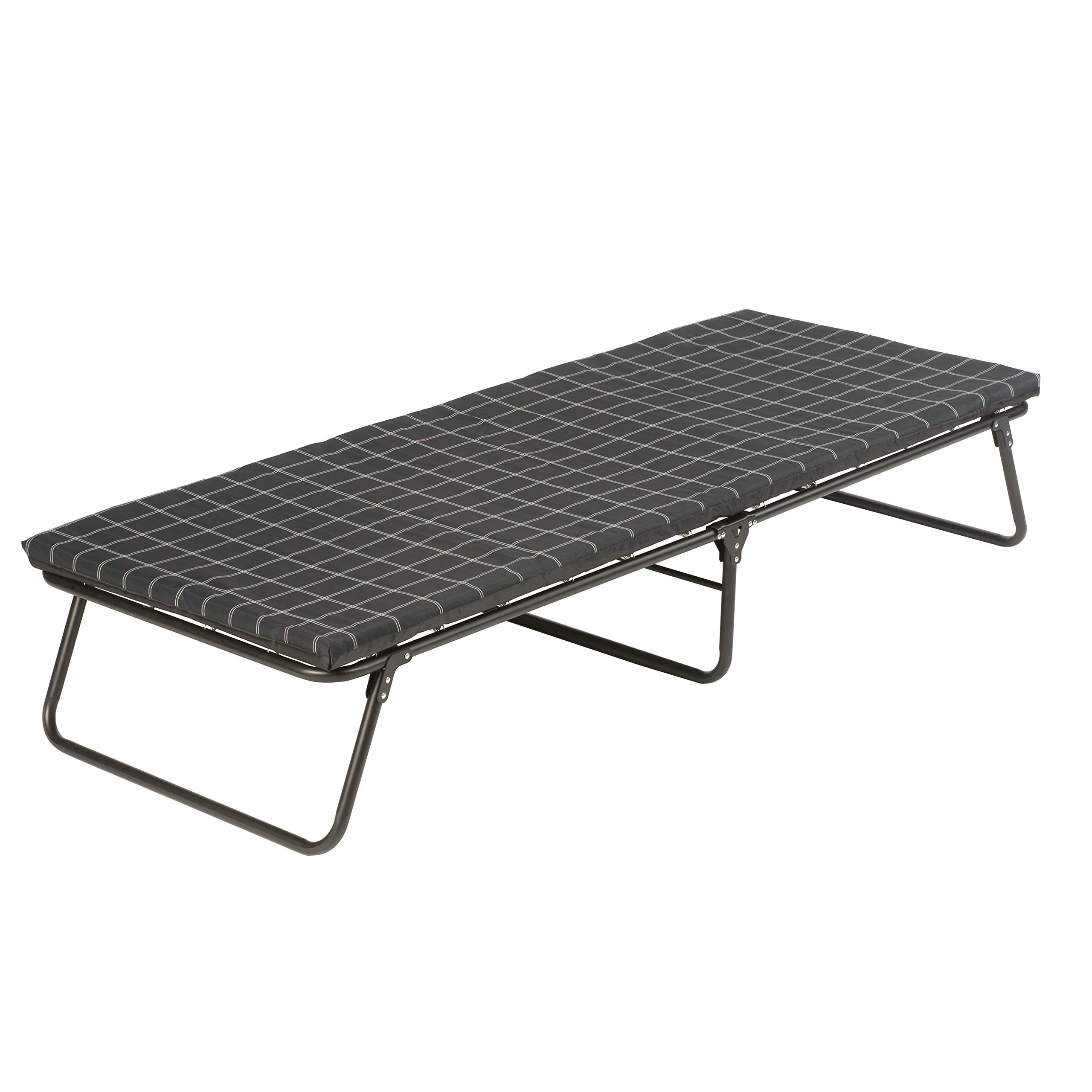 Coleman Folding Camping Cot with ComfortSmart Sleeping Pad - Portable & Lightweight for Outdoor Adventures, Backpacking, and Travel