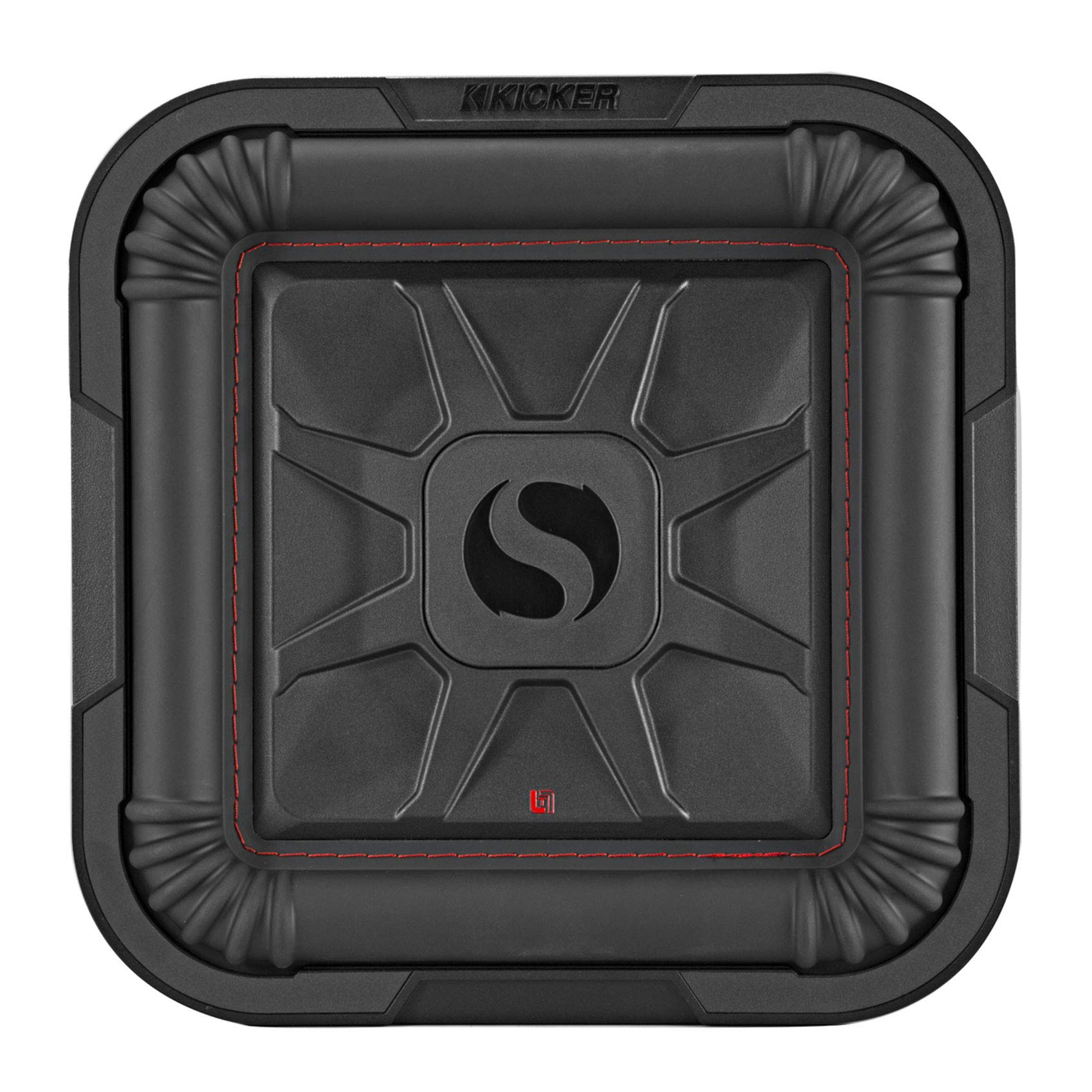 KICKER 2 46L7T102 10-Inch 1000W L7T Solo-Baric Subwoofer with Mono Amplifier & Amp Kit - Powerful Car Audio System for Deep Bass in Trucks, SUVs and Custom Vehicles