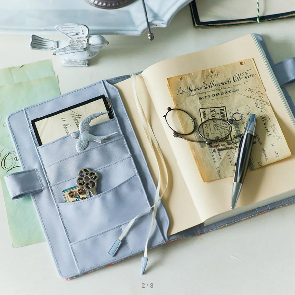 Hobonichi Techo 2025 Liberty Fabrics Planner Cover - Michelle A5 Cousin Size (Cover Only) | Perfect for Journaling, Planning & Organizing | Stylish & Durable Daily Use