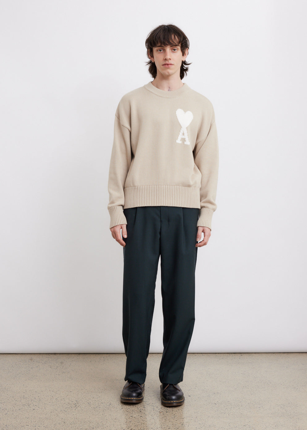 ADC Crewneck Sweater for Men & Women | Soft Cotton Knit Pullover | Casual Fall Winter Fashion | Perfect for Office, Travel & Outdoor Activities