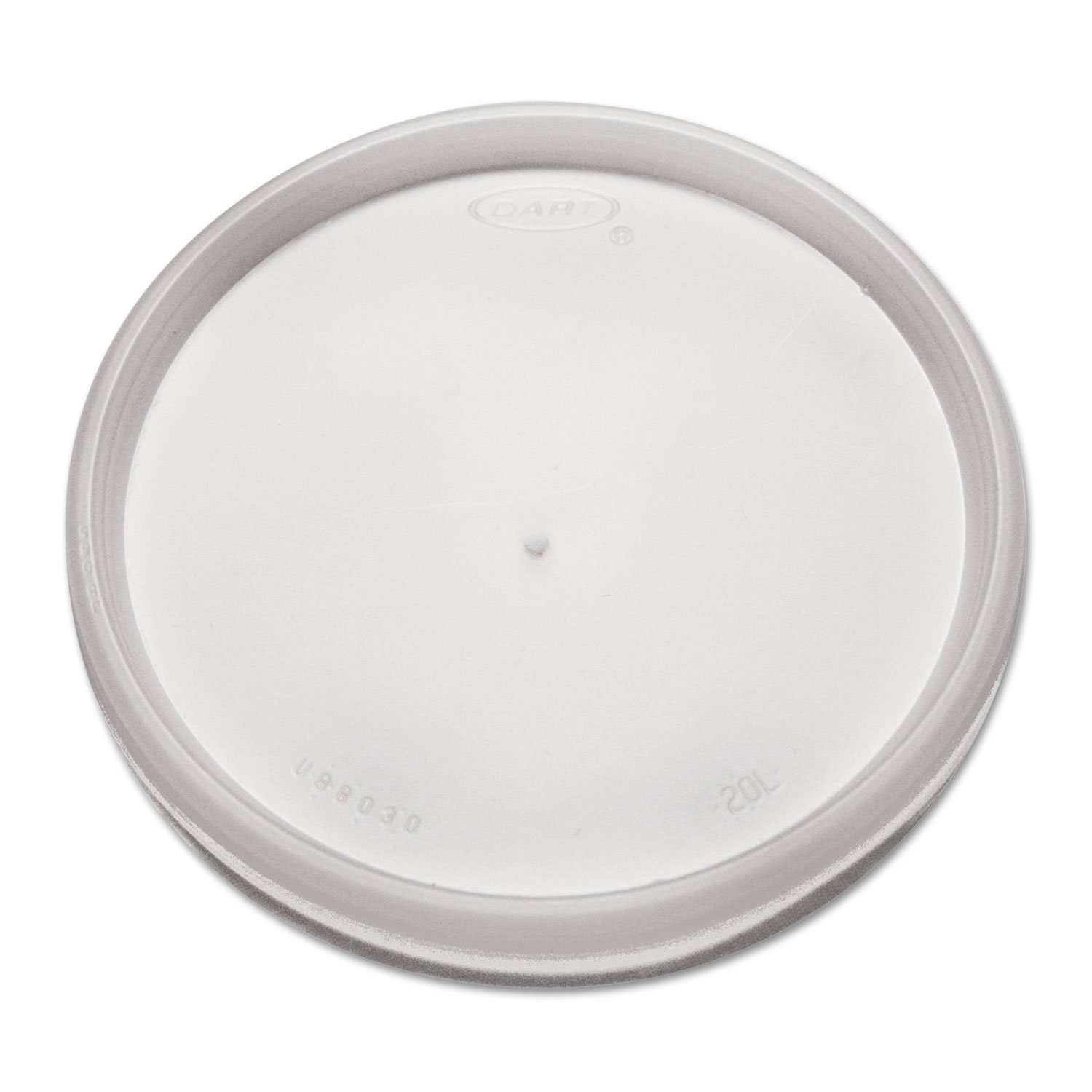 DRC20JL - Durable Plastic Dart Lids for Bottles & Jars | Leak-Proof, BPA-Free Food Storage | Perfect for Home, Kitchen & Restaurant Use
