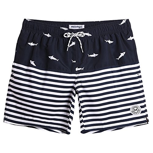 Navy and White