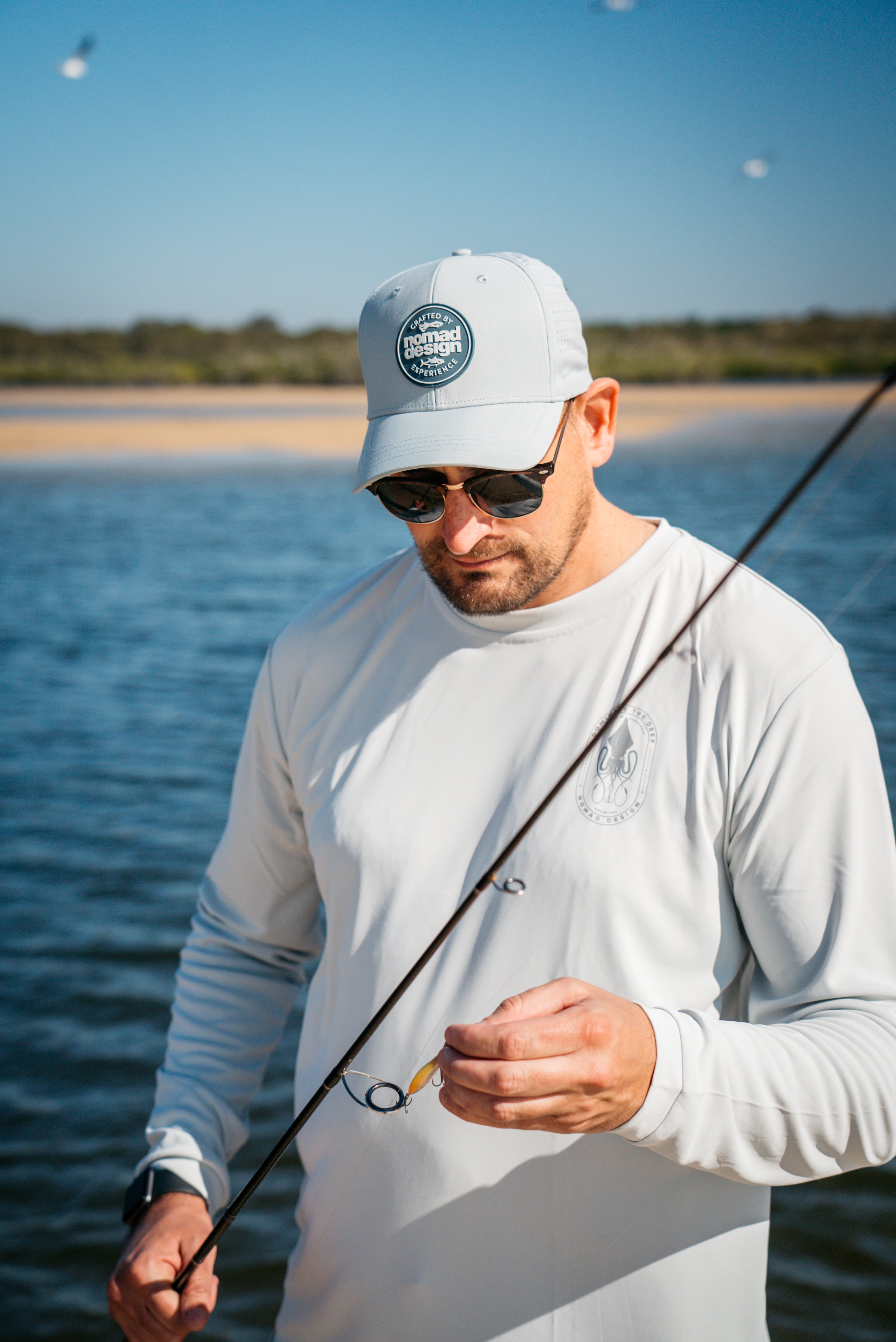 Tech Fishing Shirt - Squidtrex Domination Performance Wear | UV Protection & Quick-Dry Fabric for Saltwater & Freshwater Fishing | Ideal for Bass, Trout & Deep Sea Anglers