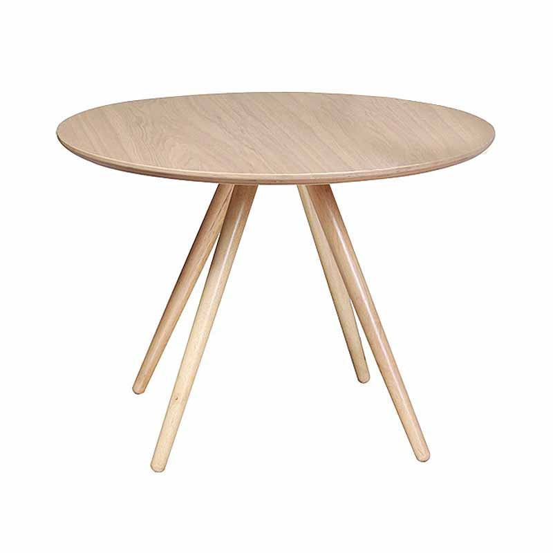 Premium Coco Dining Table 90cm - Modern Wooden Kitchen Table for Small Spaces, Perfect for Apartments, Breakfast Nooks & Cozy Dining Areas