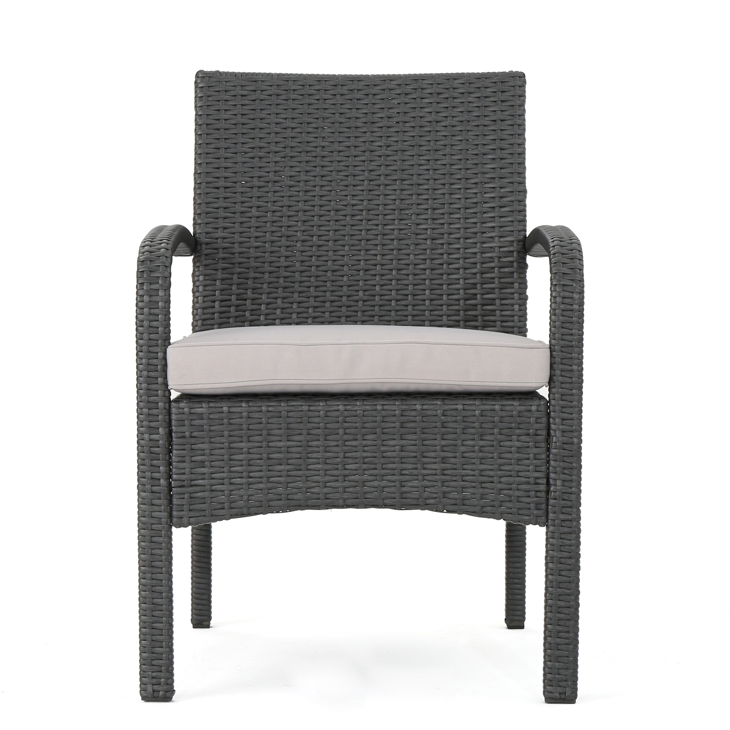 Cordoba KD Wicker Chair - Handwoven Rattan Outdoor Patio Furniture for Garden, Poolside, or Balcony Relaxation