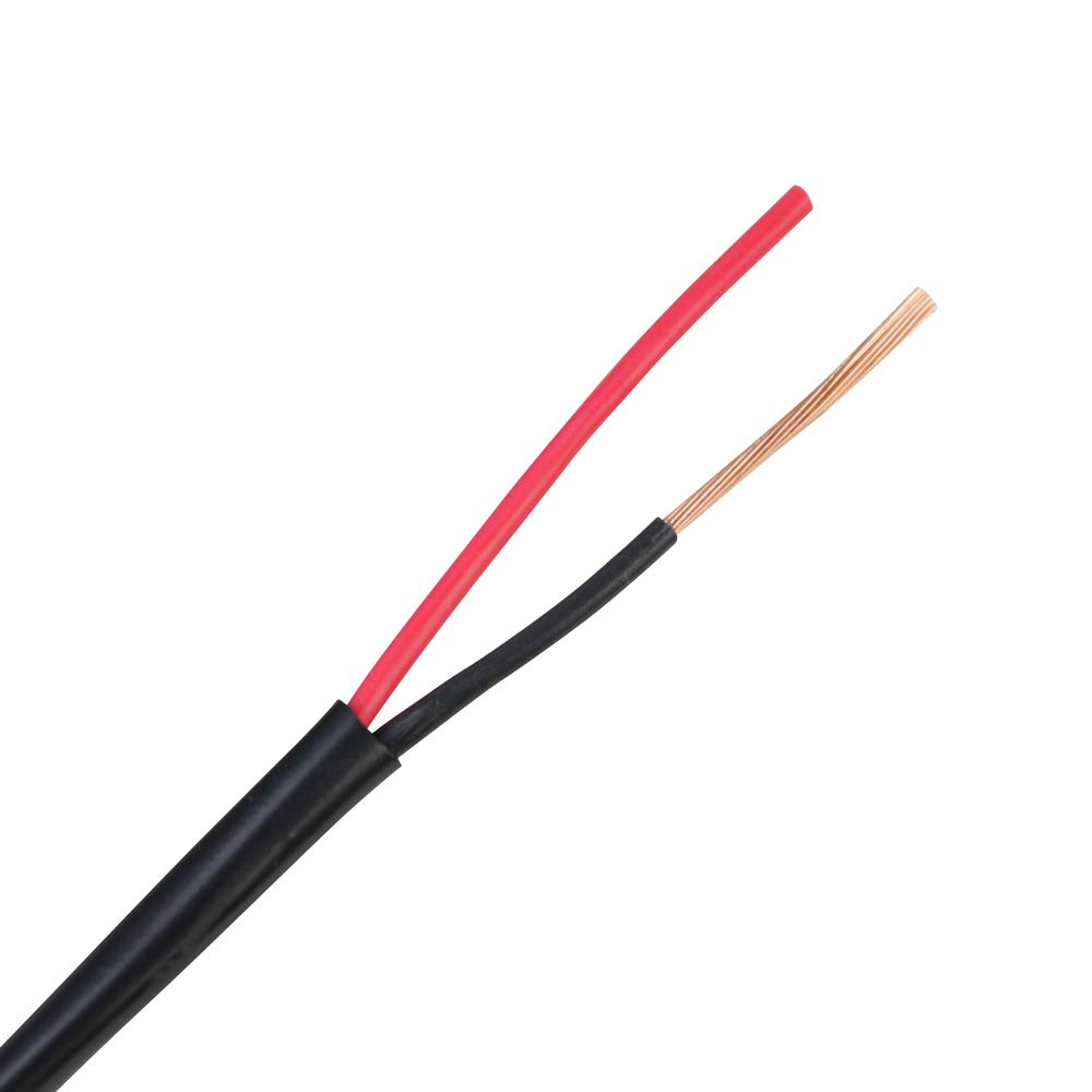 18 AWG 2-Conductor Speaker Cable - 500ft Reel - High-Quality Oxygen-Free Copper Wire for Home Theater, Studio, and Live Sound Systems