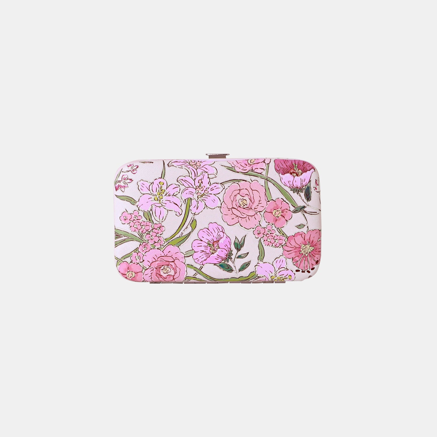 Premium Manicure Set with Fleur Rose Design - Complete Nail Care Kit for Home & Salon Use - Perfect for Gifts, Travel, and Professional Nail Care