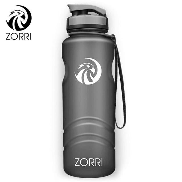ZORRI Large 1.2L (41oz) Sports Water Bottle - BPA Free Leak Proof Water Bottle for Gym, Hiking & Outdoor Activities - Insulated Stainless Steel Water Bottle with Straw & Handle