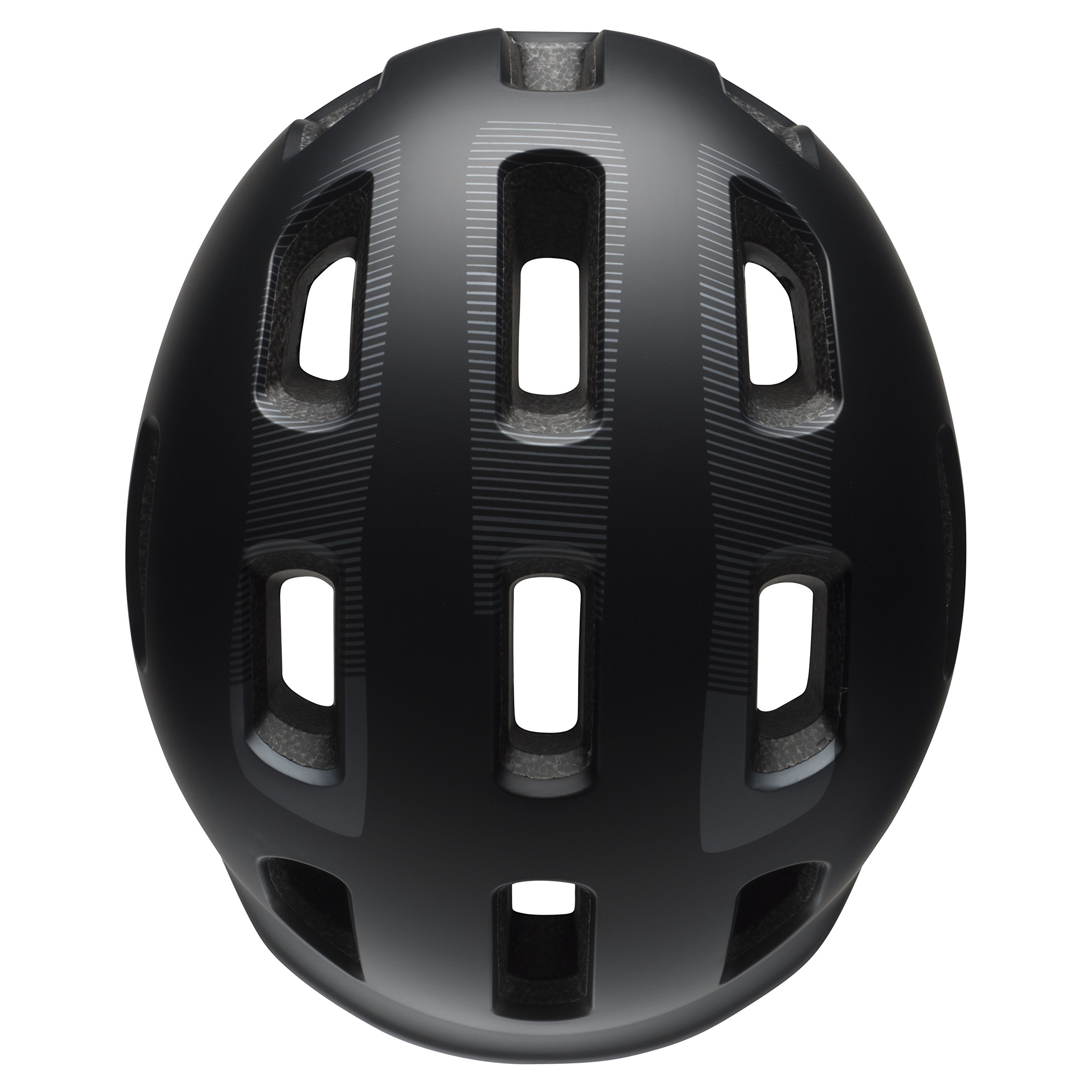 BELL Ripley Adult Bike Helmet for Men & Women - Lightweight, Ventilated Cycling Helmet with Adjustable Fit - Matte Black & Titanium - Perfect for Road Biking, Mountain Biking & Commuting