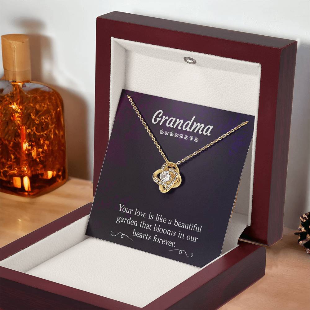 Elegant Jewelry Gifts for Grandma - Sterling Silver Necklace with Heart Pendant | Perfect Birthday, Mother's Day & Christmas Gift for Grandmother | Ideal for Special Occasions & Family Gatherings