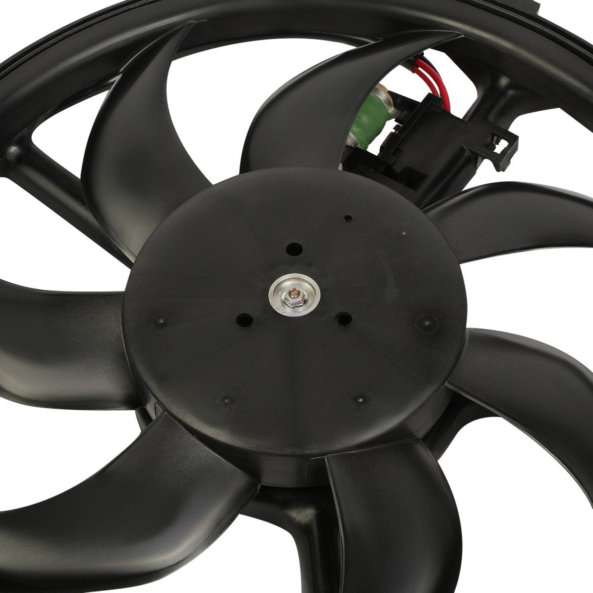 07-15 Mini Cooper Turbo Radiator Cooling Fan Assembly MC3115103 - Replacement Cooling Fan for Mini Cooper S, JCW Models - Perfect for Engine Cooling System Repair & Maintenance