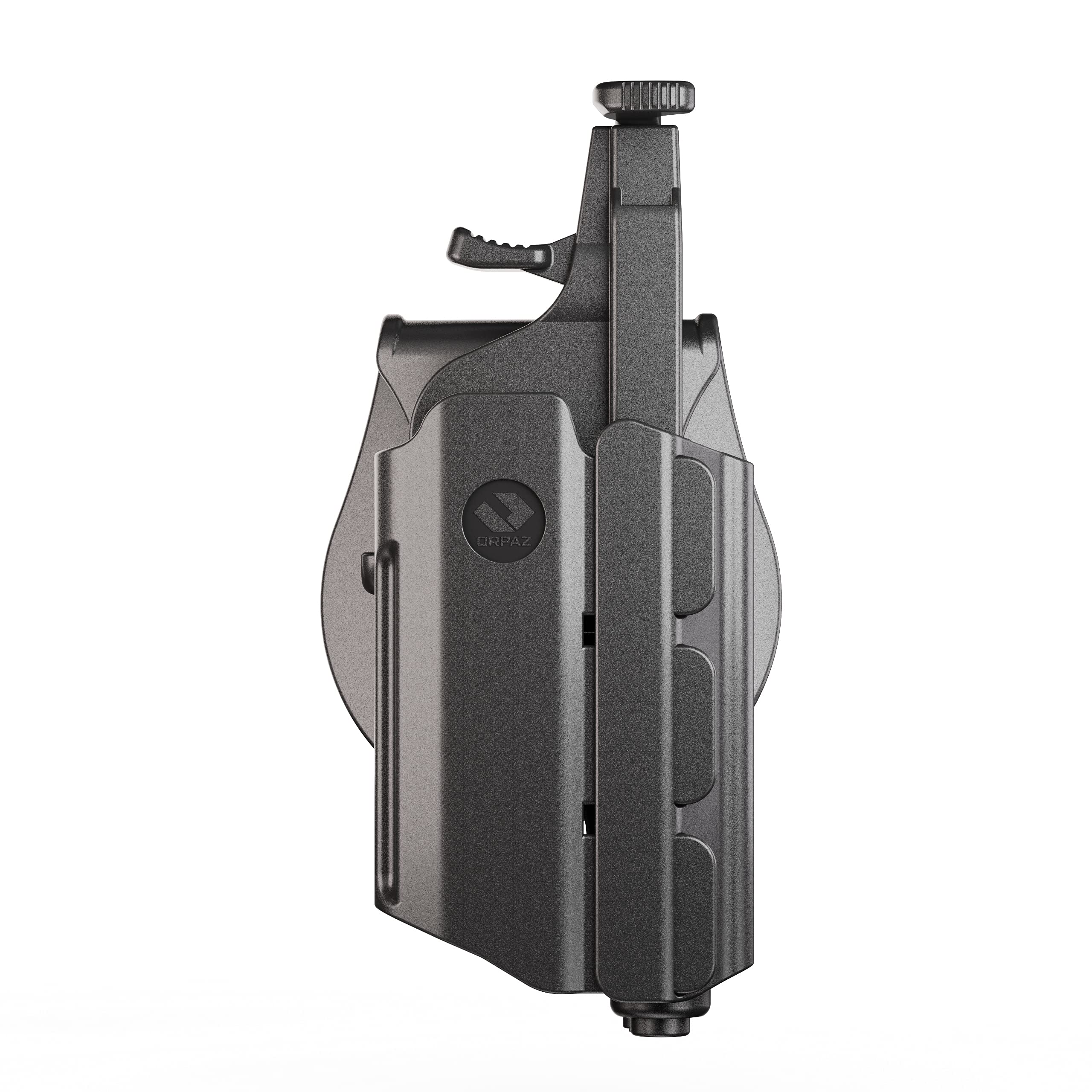 Orpaz T40 Adjustable Modular SD9VE Holster - OWB Compatible with S&W SD9VE Pistol (Fits Light/Laser/Sight/Optics) - Tactical Gun Holder for Concealed Carry & Range Training