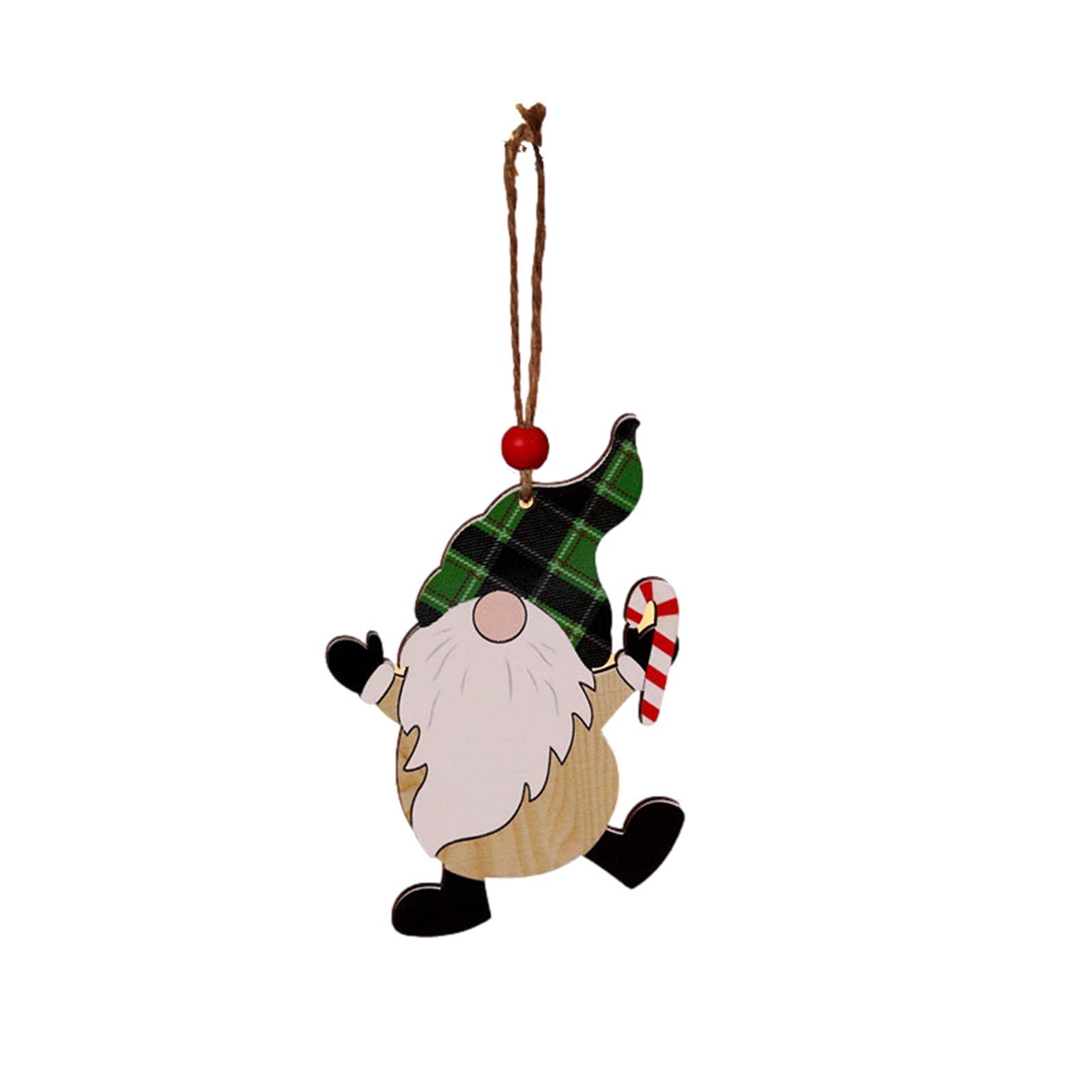 HGSGTE Christmas Wooden Ornaments - Handcrafted Xmas Tree Hanging Tags & Pendants for Holiday Decor | Perfect for Christmas Tree Decorations, Gift Tags, and Festive Home Decor