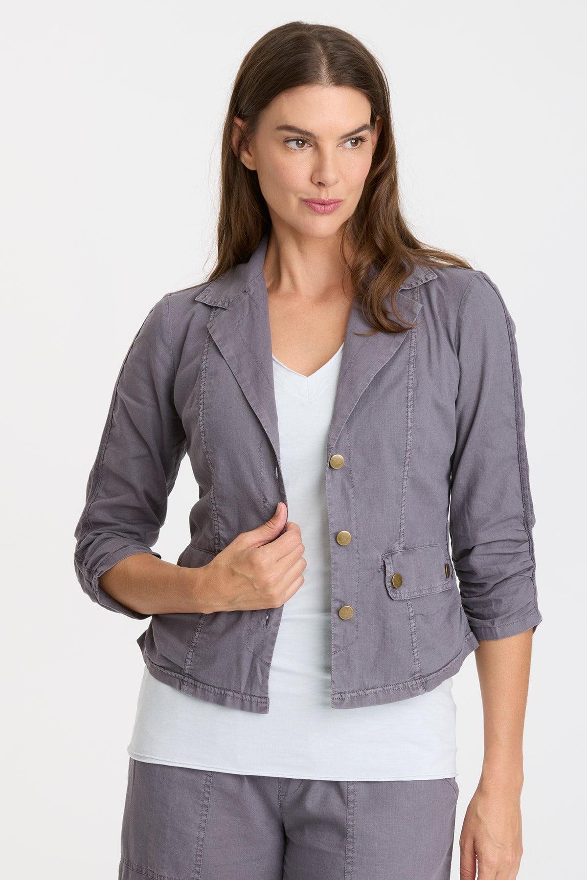 Stylish Linen Folk Jacket for Women - Boho Chic Outerwear for Spring & Summer | Perfect for Casual Outings, Beach Trips & Music Festivals