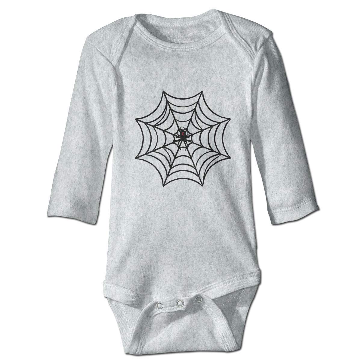 Cute Spider Web Baby Bodysuit - Long Sleeve Infant Onesie for Boys & Girls | Halloween, Birthday Party & Photo Shoot Outfit