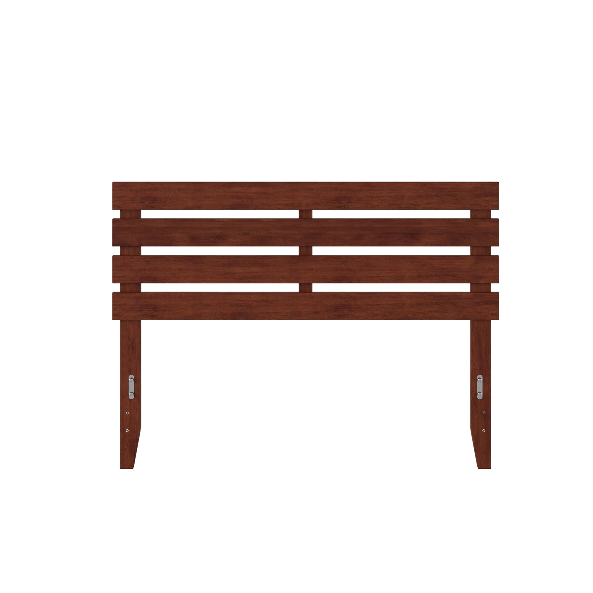 AFI Oxford Full Headboard with USB Charger - Walnut Finish, Queen Size Bed Frame Headboard for Bedroom, Perfect for Modern Home Decor and Convenient Charging